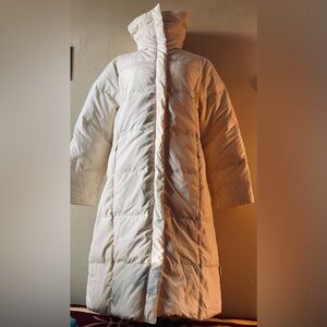 White Puffer Coat